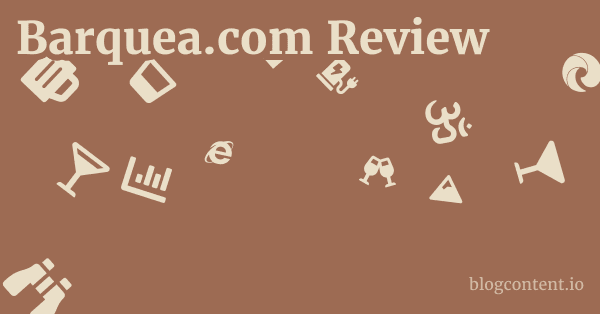Barquea.com Review 1 by Partners