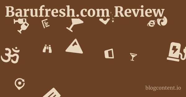 Barufresh.com Review 1 by Partners