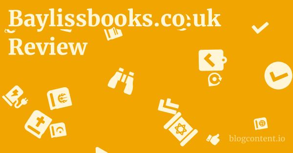 Baylissbooks.co.uk Review 1 by Partners