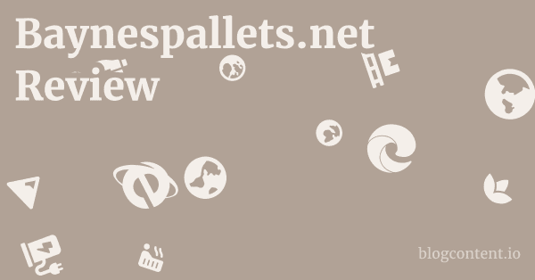 Baynespallets.net Review 1 by Partners