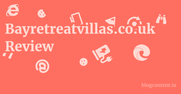 Bayretreatvillas.co.uk Review 1 by Partners