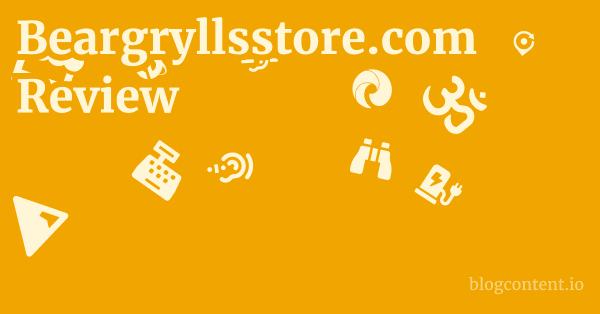 Beargryllsstore.com Review 1 by Partners