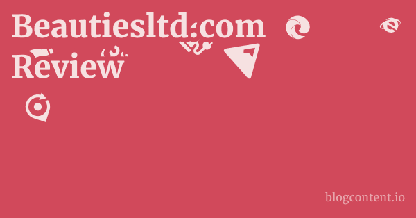 Beautiesltd.com Review 1 by Partners