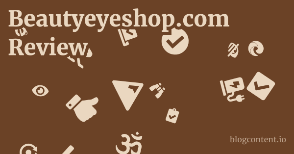 Beautyeyeshop.com Review 1 by Partners