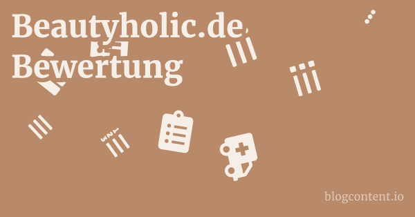 Beautyholic.de Bewertung 1 by Partners