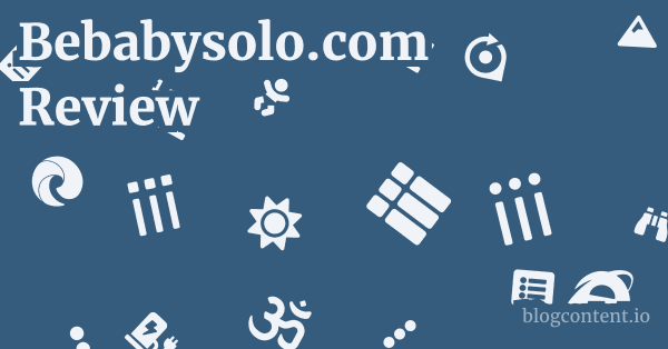 Bebabysolo.com Review 1 by Partners