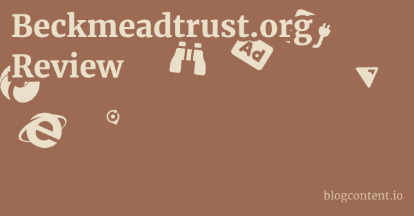 Beckmeadtrust.org Review 1 by Partners