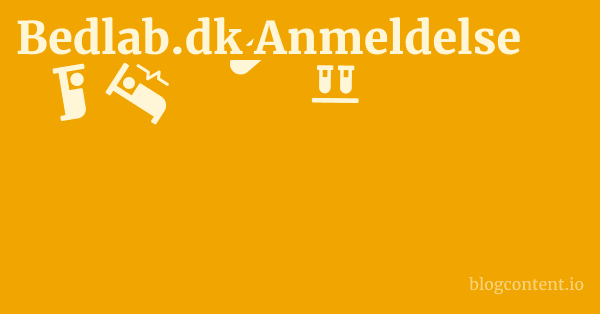 Bedlab.dk Anmeldelse 1 by Partners