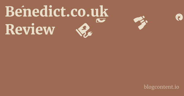 Benedict.co.uk Review 1 by Partners