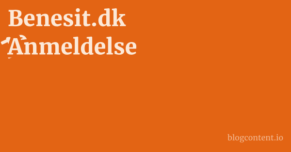 Benesit.dk Anmeldelse 1 by Partners