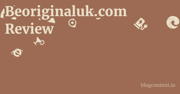Beoriginaluk.com Review 1 by Partners