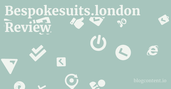 Bespokesuits.london Review 1 by Partners