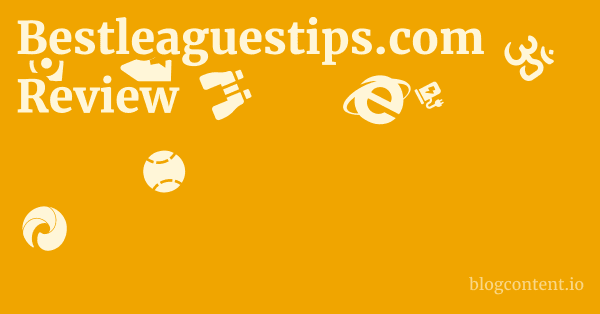 Bestleaguestips.com Review 2 by Partners Bestleaguestips.com Review 1 by Partners