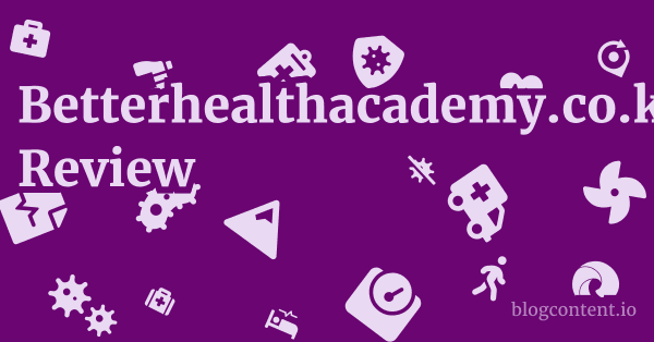 Betterhealthacademy.co.ke Review 1 by Partners