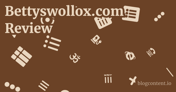 Bettyswollox.com Review 1 by Partners