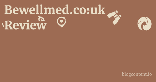 Bewellmed.co.uk Review 1 by Partners