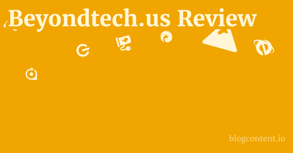 Beyondtech.us Review 1 by Partners