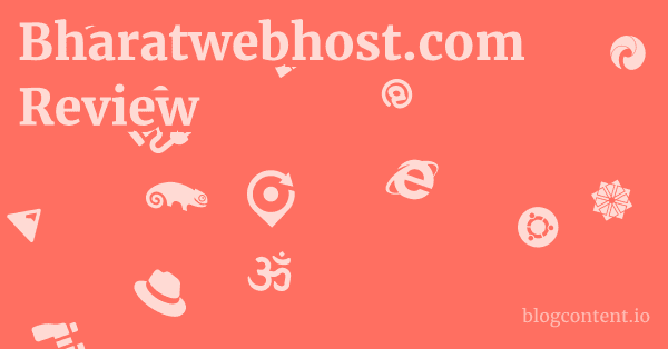 Bharatwebhost.com Review 1 by Partners