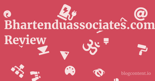 Bhartenduassociates.com Review 1 by Partners