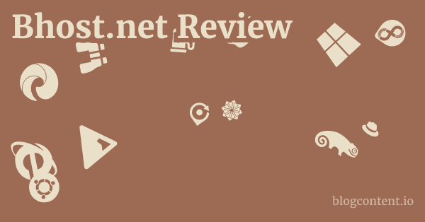 Bhost.net Review 1 by Partners