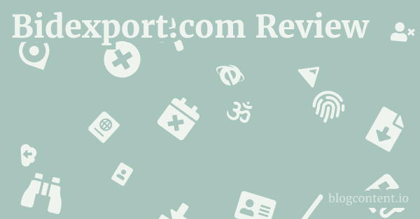 Bidexport.com Review 1 by Partners