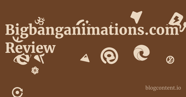Bigbanganimations.com Review 1 by Partners
