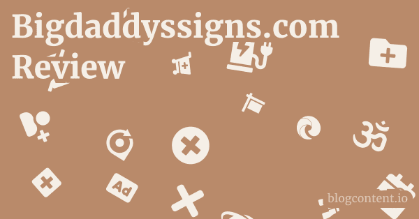 Bigdaddyssigns.com Review 1 by Partners