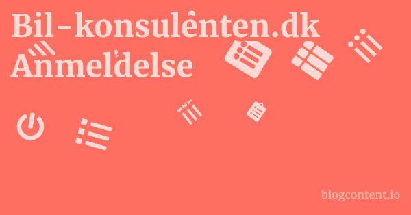 Bil-konsulenten.dk Anmeldelse 1 by Partners
