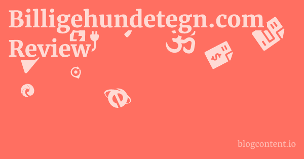 Billigehundetegn.com Review 1 by Partners