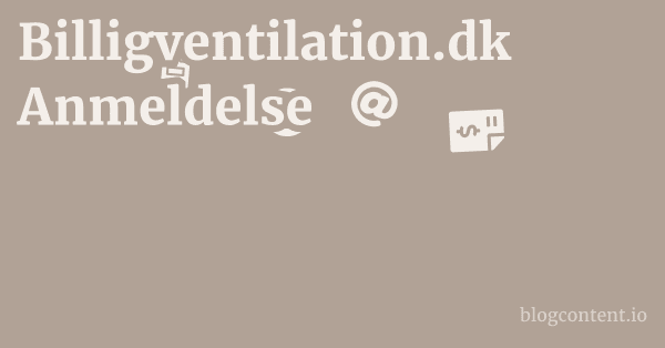 Billigventilation.dk Anmeldelse 1 by Partners