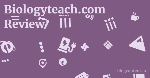 Biologyteach.com Review 1 by Partners