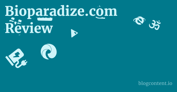 Bioparadize.com Review 1 by Partners