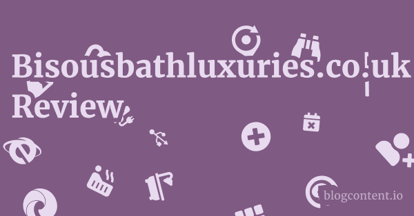 Bisousbathluxuries.co.uk Review 1 by Partners