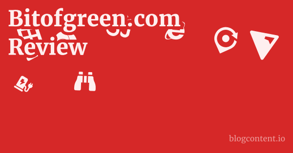 Bitofgreen.com Review 1 by Partners