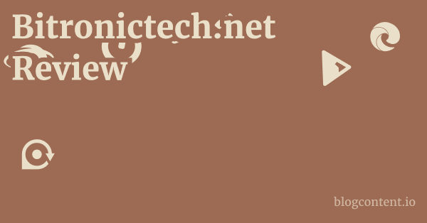 Bitronictech.net Review 1 by Partners