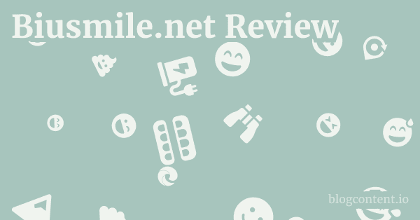 Biusmile.net Review 1 by Partners