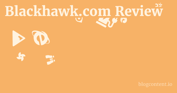 Blackhawk.com Review 1 by Partners