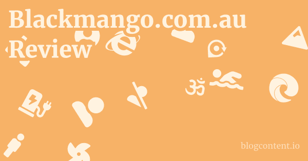 Blackmango.com.au Review 1 by Partners