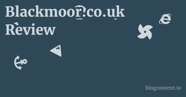 Blackmoor.co.uk Review 1 by Partners