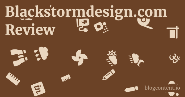 Blackstormdesign.com Review 1 by Partners