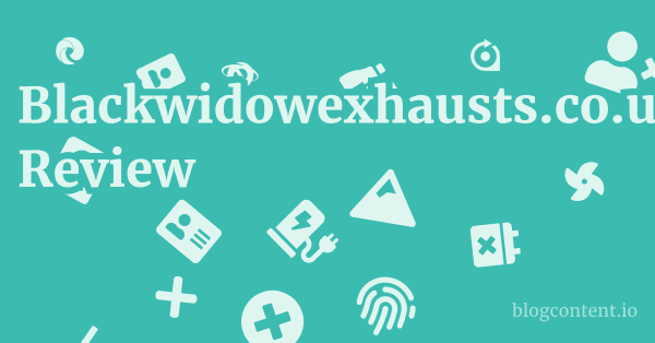Blackwidowexhausts.co.uk Review 1 by Partners
