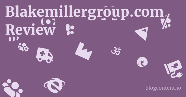 Blakemillergroup.com Review 1 by Partners