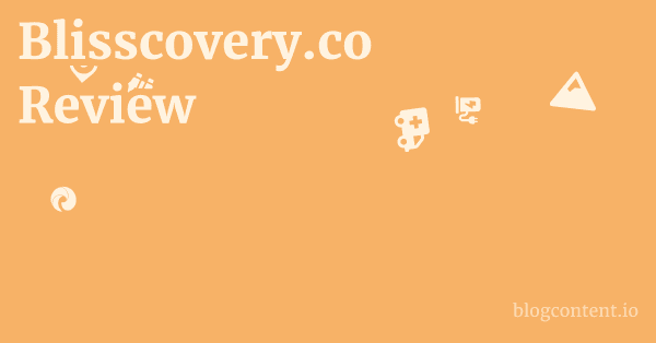 Blisscovery.co Review 1 by Partners