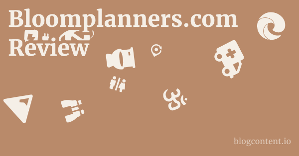 Bloomplanners.com Review 1 by Partners