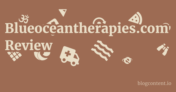 Blueoceantherapies.com Review 1 by Partners