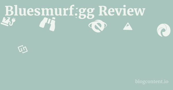 Bluesmurf.gg Review 1 by Partners