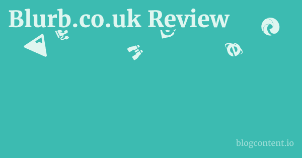 Blurb.co.uk Review 1 by Partners