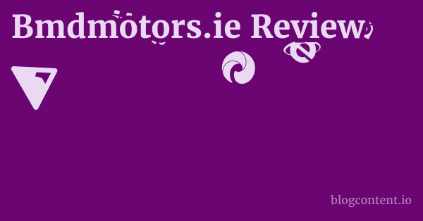 Bmdmotors.ie Review 1 by Partners
