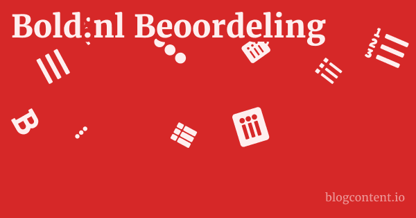 Bold.nl Beoordeling 1 by Partners