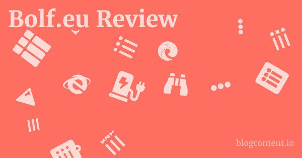 Bolf.eu Review 1 by Partners